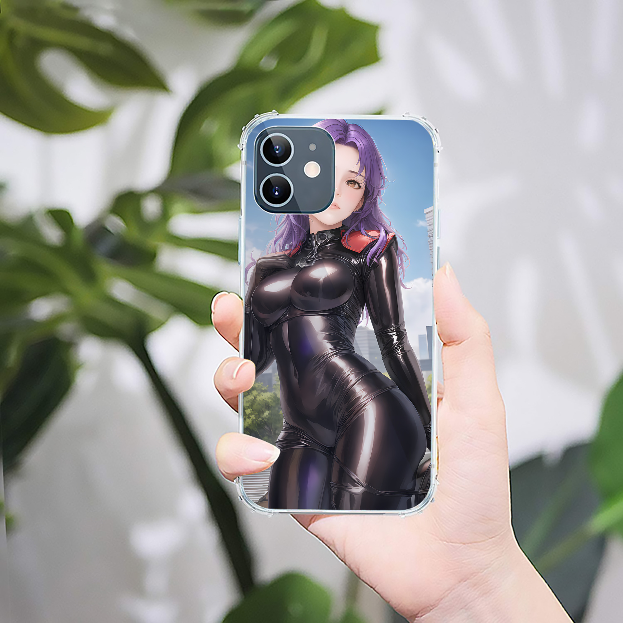 （画像用） EVA 新世紀エヴァンゲリオン 【iPhone 12シリーズ対応】透明スマホケース（クリアソフトケース）